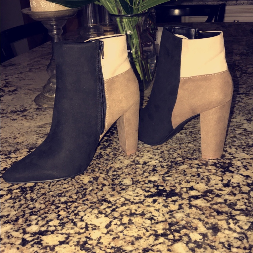 Color Block Heels